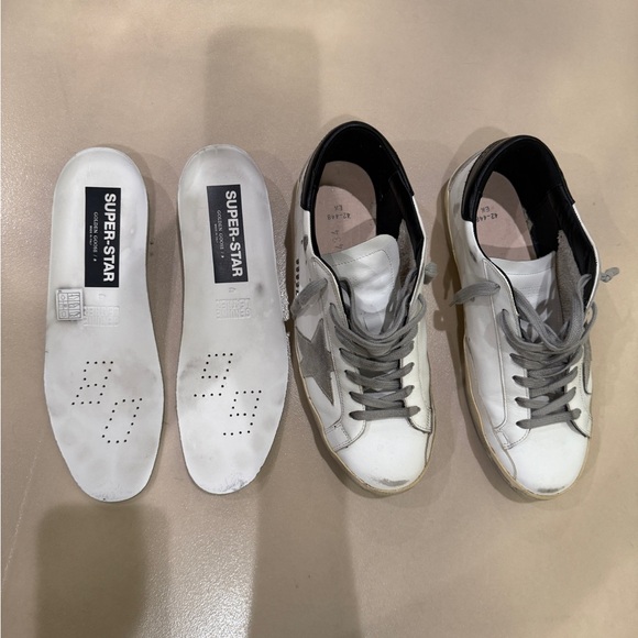 Golden Goose Super-star Black Heel Tab - Picture 7 of 11